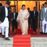 Prez Bhandari present govt policy and program